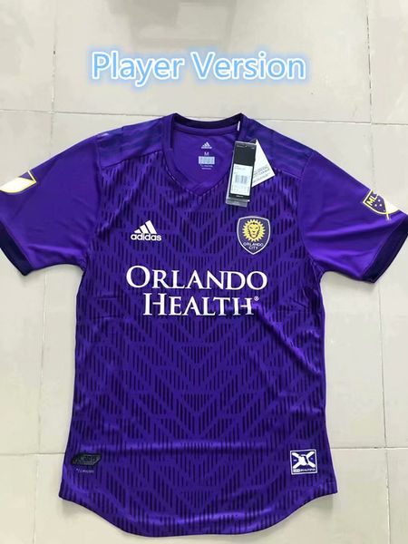 

2020 player version mls club orlando city home soccer jerseys 19 20 #10 colman #8 j.mendez soccer shirt dwyer nani football uniform, Black;yellow