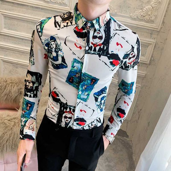 

shirts men clothes camisa homem black men bussiness shirts clothes print shirt man long sleeve camisa masculina, White;black