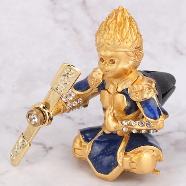 

car air conditioner outlet vent air outlet perfume clip blue orange car fragrance diffuser monkey king shape metal material