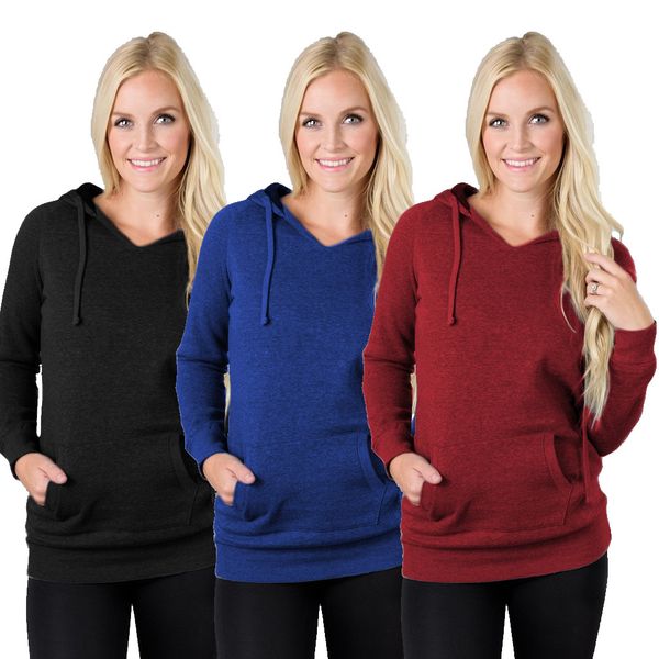 

european and american women's clothing hoodies sweatshirts long sleeve large size coat, Black