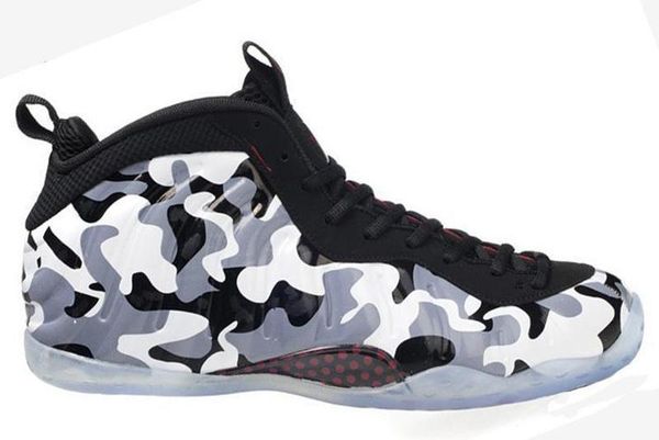 

2019 new mens penny hardaway foam one black gold speckle outdoor shoe boy sports outdoor shoe