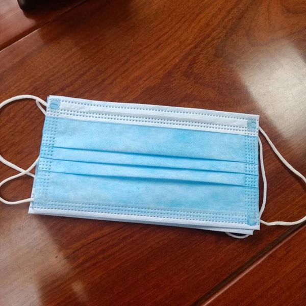 

dhl in stockdisposable face masks disposable 3 layers dustproof mask facial protective cover masks set anti-dust mask ship