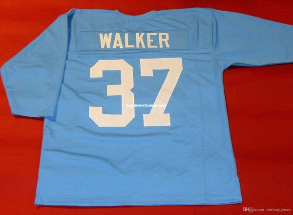 

retro #37 doak walker custom s-5xl,6xl mitchell & ness jersey ble mens stitching football jerseys running, Black;blue