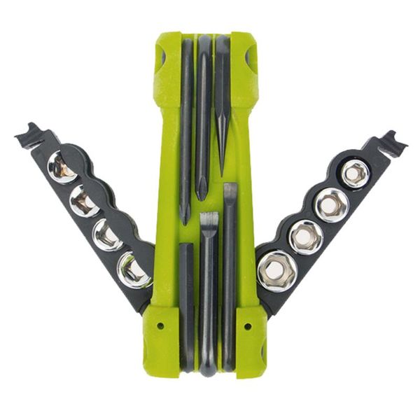 

pj1004 17 в 1 складной открытый многофункциональный отверток бутылка открывалка tool