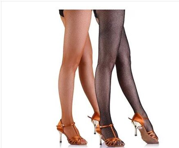 

wholesale professional ballroom dance tights latin fishnet tights, Black;red