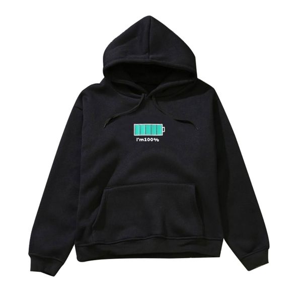 

ropalia autumn sweatshirts women pink gown with a hood hoodies ladies long sleeve casual hooded pullover clothes sweatshirt, Black