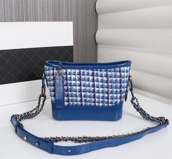 

new hobo bag handbags women bags sac main femme real leather ladies handbags with gold and silver chain