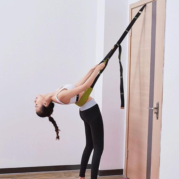 

stretching leg strap for ballet cheer dance for gym home door flexibility trainer yoga sports fitness equipment