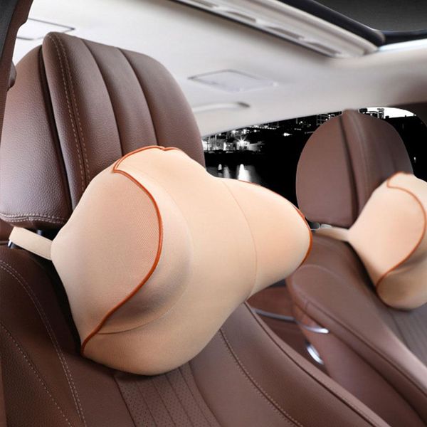

memory cotton car travel pillow neck pillow to ease fatigue auto headrest lumbar support for car office home chair