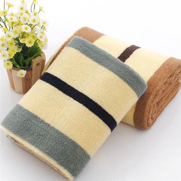 

quick dry beach shower bath towel thick large skin friendly sports water absorbent fitness striped soft towels