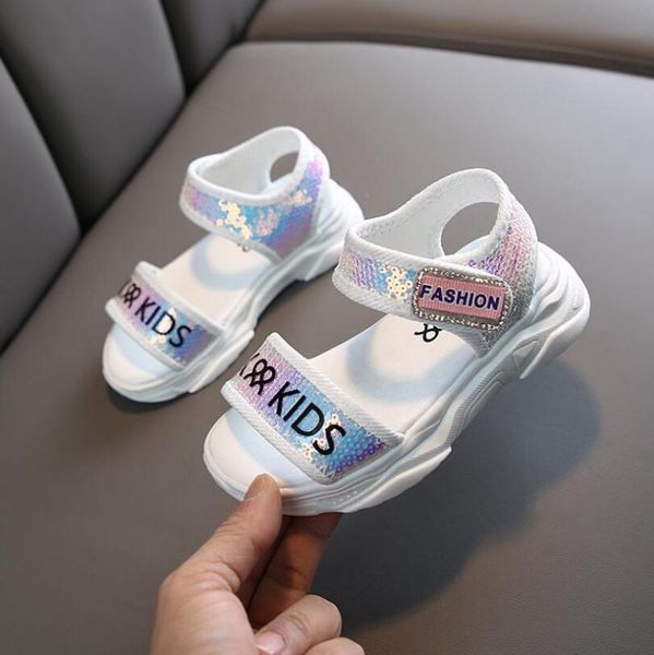 

kids sandals summer cut-outs sandals beach open toe leather for children water princess shoes new design for children, Black;red