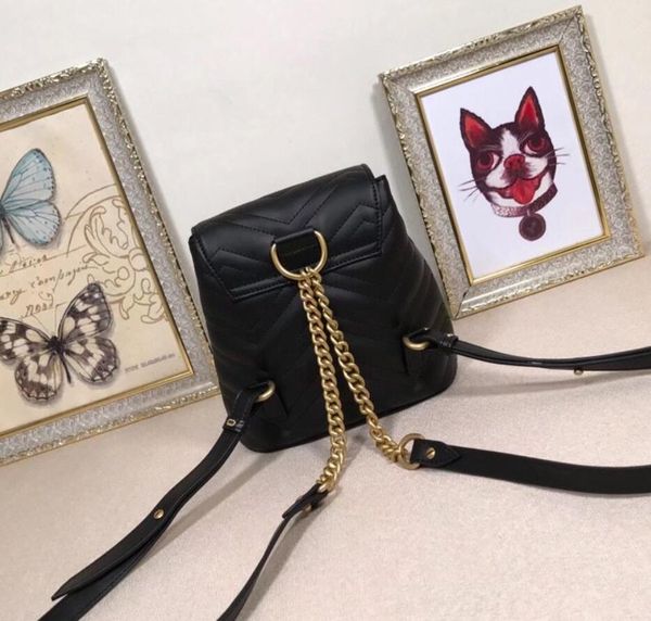 

handbag outer lock logo womens vintage quilted chain bag lambskin black boy v-stripe shoulder bag lady flap bag#528129