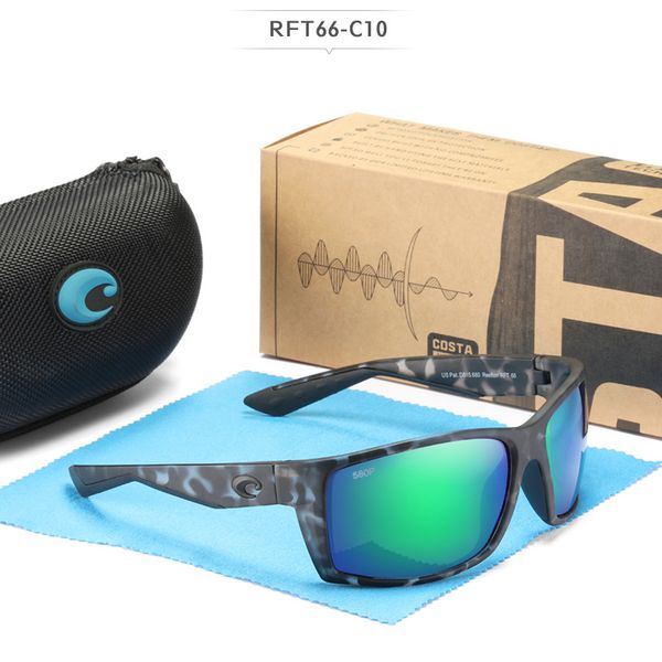 

polarized lens costa sunglasses reefton 580p sunglasses mens fishing glasses cycling glasses women luxury designer sunglasses uv 400 -c10, White;black