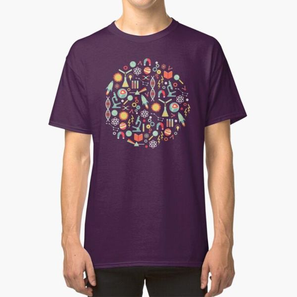 

наука исследование t - shirt science nerd geek lab дамасская довольно girly f geeky, White;black