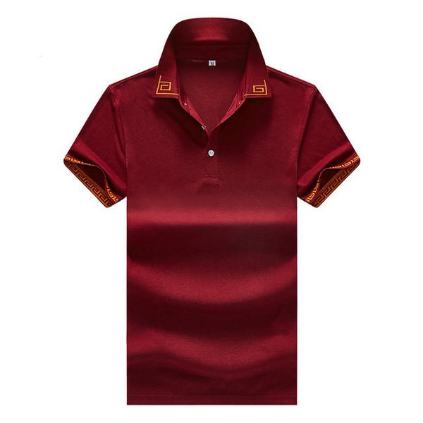 

2020 new nykboos high end men's spring and summer fashion casual lapel coat t-shirt jacket designer shirts, White;black