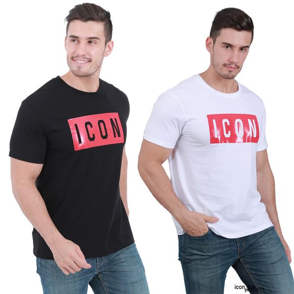 

icon designer mens quality hop icon t-shirt short sleeve cotton tee poloshirt shirt teel men women trend t k8fy, White;black