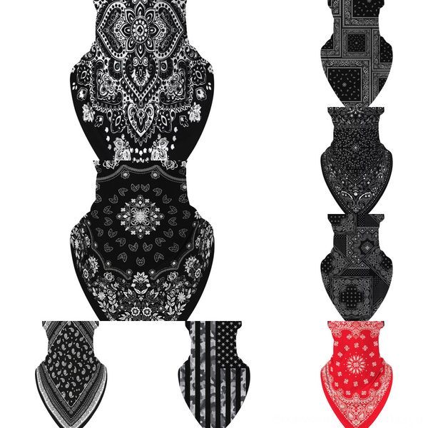 

y78uo mask magic headwear neck cycling outdoor bike motorcycle helmet dust face magic bandana scarf multifunctional scarf sports, Black