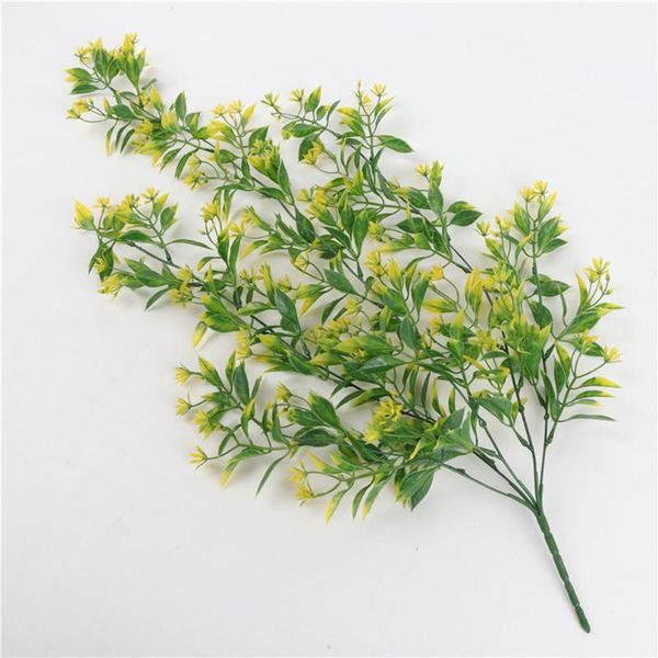 

artificial flower plastic flower wedding living room decorationyellow5