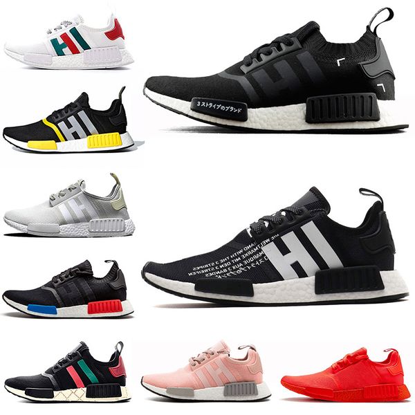 

OG Ultra Fashion Primeknit R1 Japan Black atmos Trainers Mens Tennis Shoes R1 Beige Thunder Red Womens Sport Sneakers Classic Brand 36-45