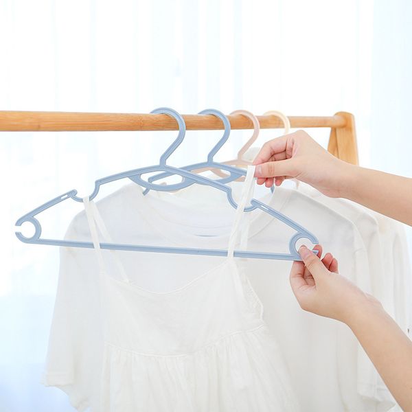 

10 индивидуального платье бытовой coat hanger покрытие вешалки вы пластиковые взрослые утолщение больше функций одежда вешалка