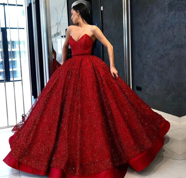 Nuovo arrivo Sweetheart Abiti Quinceanera 2019 Principessa Sweet 15 Ragazze Prom Party Pageant Abiti Plus Size Custom Made