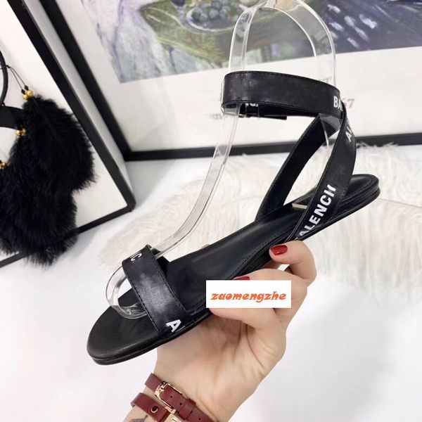 

сандалии летние triple-s designer paris женские повседневные сандалии 17fw triple s shoes, Black