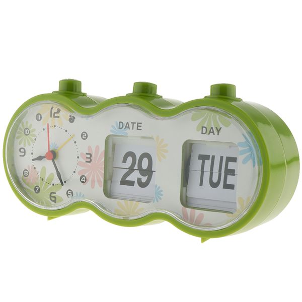 

digital table clock munal flip calendar alarm clock home decor