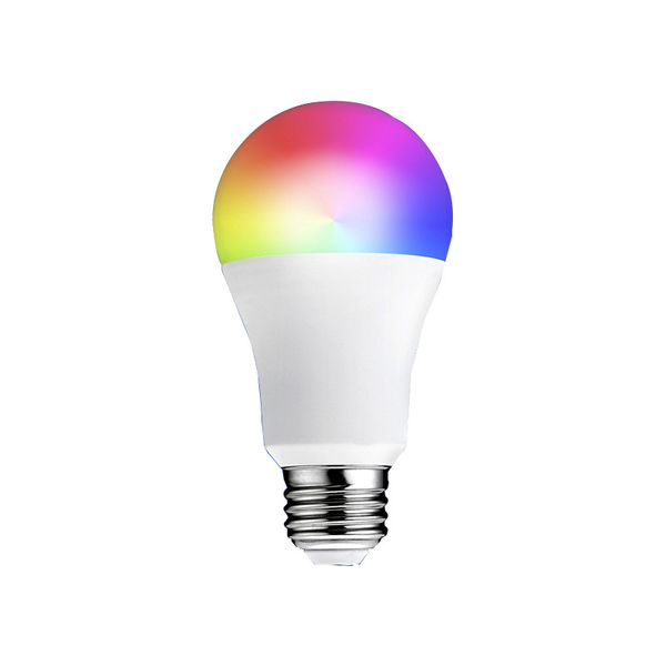 

crestech wifi smart led bulb work with amazon alexa & google home rgb + warm light + white light e27 7w ac85-265v led bulb light