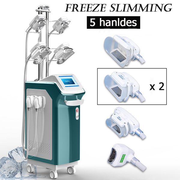

2019 cryolipolysis жира морозильное оборудование машина для похудения криотерапии потеря веса 4 крио ручки могут работать вместе