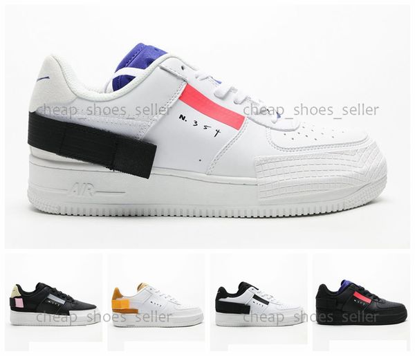 

2019 New 1 Type N.354 Utility 1s Classic White Men Women Skate Shoes Sports Skateboarding Low air chaussures One Mens Trainers Sneakers