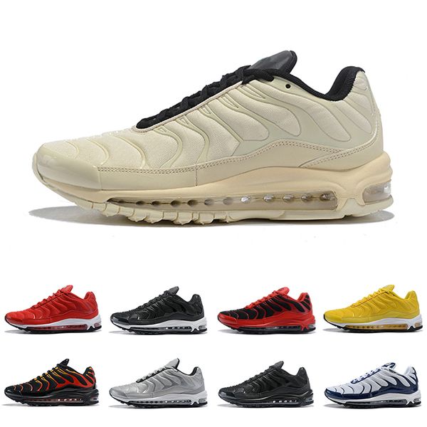 

new arrival plus se tn tuned 1 hybird mens running shoes men sneakers tns fashion brand shock orange womens trainers sports sneakers 36-45