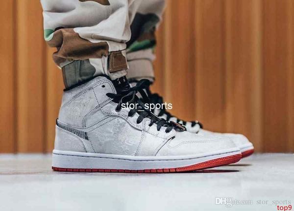 

2019 новый релиз clot x 1 mid fearless edison chen мужская баскетбольная обувь 1s дизайнерские спортивные кроссовки cu2804-100 eur 40-45