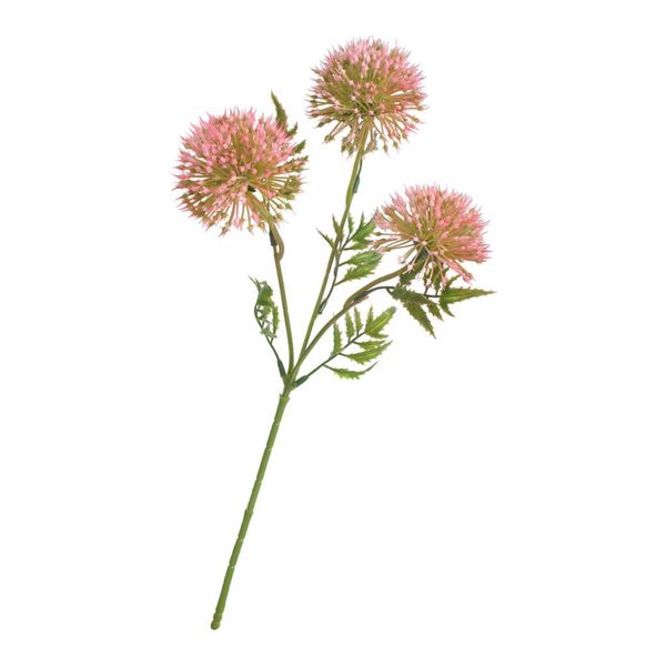 

1 branch 3 heads artificial dandelions decorative fake flowers plants