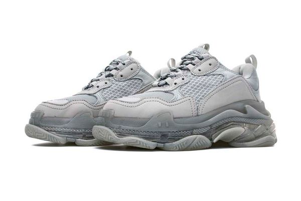 

with bag) sale quality a+++ ancient triple-s sneakers air cushion shoes men women running shoes tennis sports shoes size 36-45