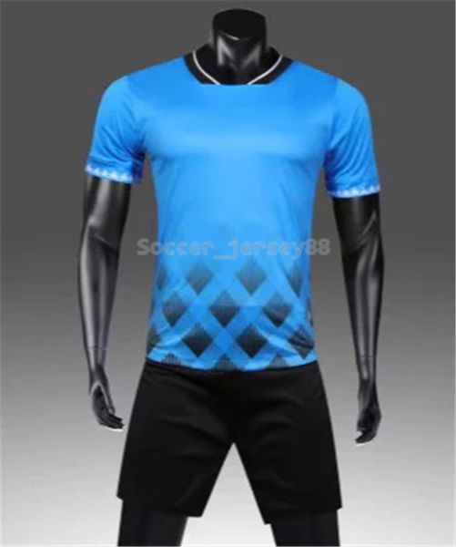 

new arrive blank soccer jersey #1906-3 customize quick drying t-shirt uniforms jersey football shirts, Black;yellow