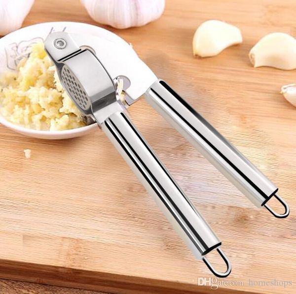 

sell stainless steel garlic crush pressing device grade hand presser crusher ginger squeezer slicer masher kitchen tool