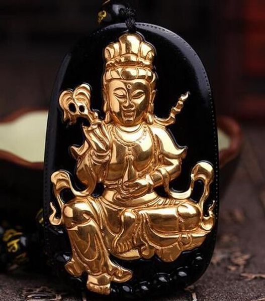 2019 Fashion Natural Jade Maitreya Bouddha Collier Pendentif Cœur Amulette Hot