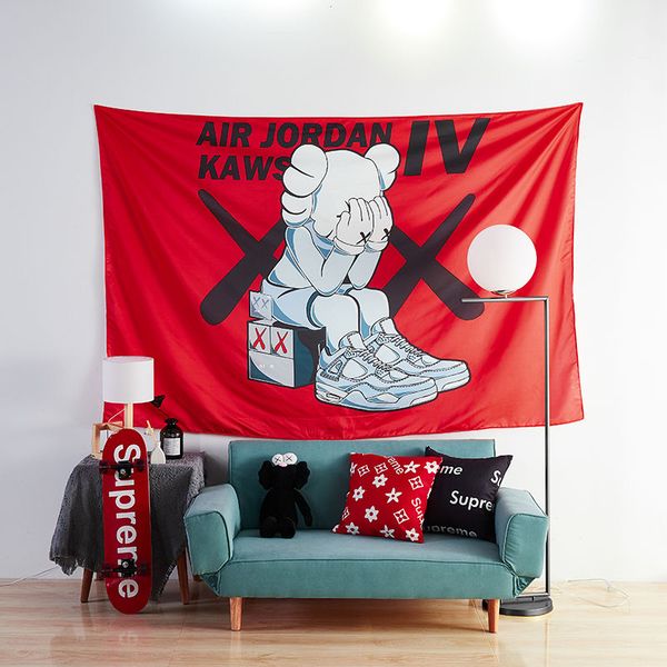 

home furnishings personality trendy wall decoration tapestry sofa background hanging cloth for living room bedroom beach towel