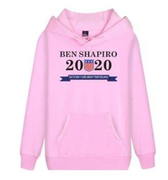 

бен шапиро с капюшоном толстовки мужчины весна осень 2020 мода кофты с длинными рукавами топы, Black