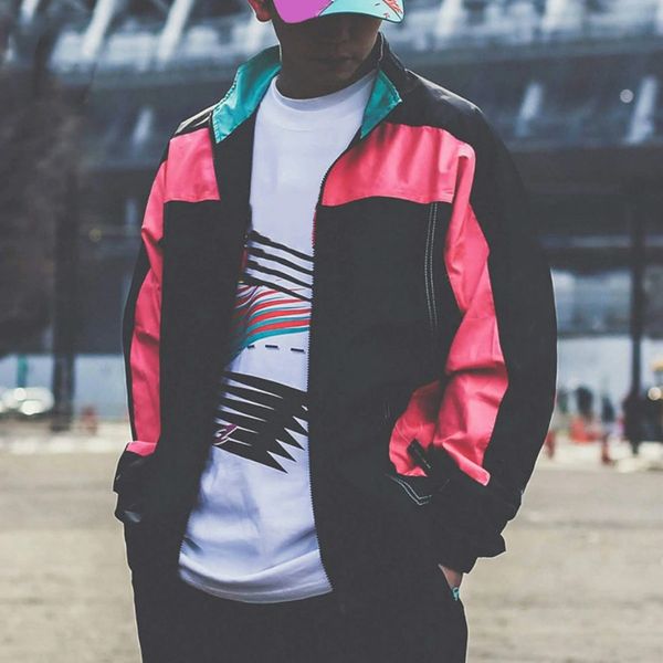 

same gender fashion jackets mens designer brand spring thin coats womens 2020 new arrive casual sportswear baseball jaersey, Black;brown