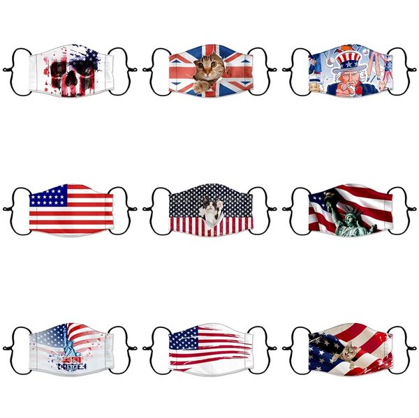 

designer face mask face masks 's cartoon butterfly dinosaur masks pm2.5 dust-proof and smog earhook washable baby mask #229