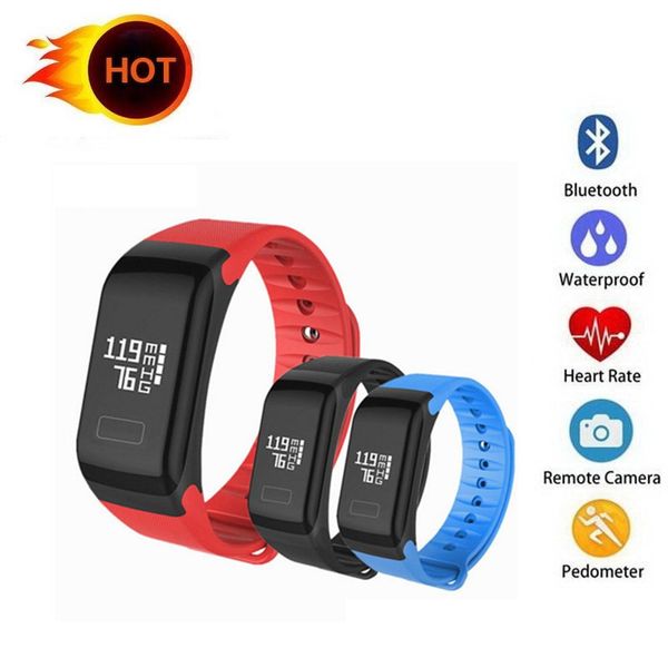 

fitness tracker f1 sleep tracker smart bracelet heart rate monitor waterproof smart watch activity tracker for iphone