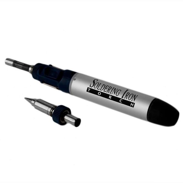 

2 in 1 12ml pen shape gas soldering iron tool soldering gun with iron head tip cordless pen burner