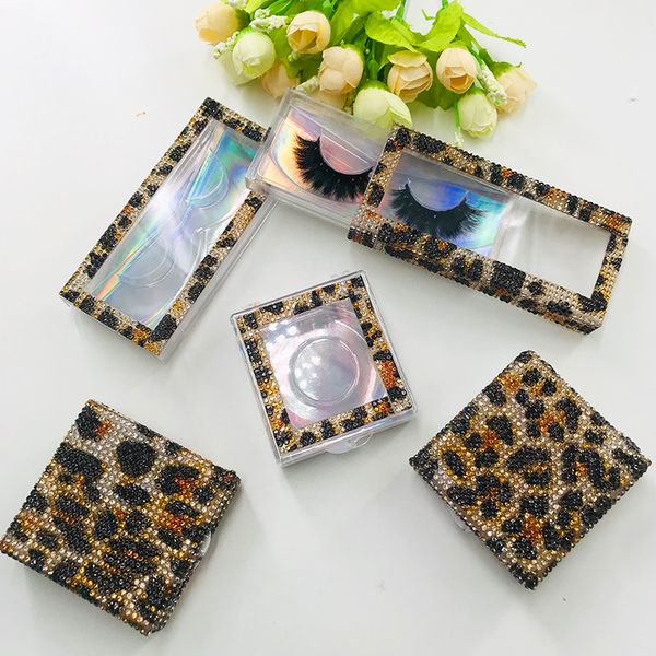

eye lashes box diamond lashes packing rhinestones 3d mink 5d mink box wholesale high quality