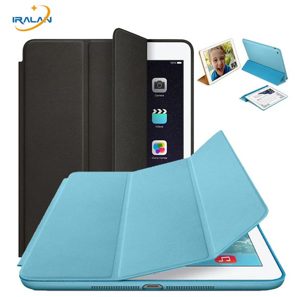 

Original Official Slim Leather Magnetic Smart Cover Cases For iPad 1 234 Air 2 for Apple iPad mini 234 5 Tablet Case Auto Wake Sleep