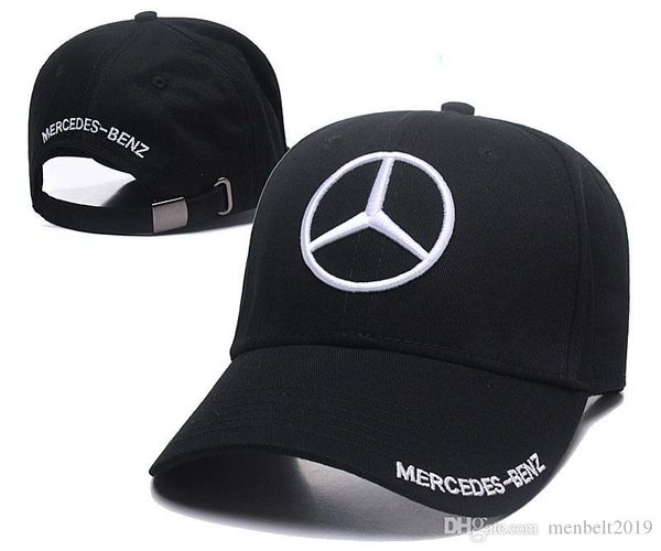 

mercedes benz cap bone gorras snapback hat f1 champion racing sports amg automobile trucker men adjustable golf cap sun hat, Blue;gray