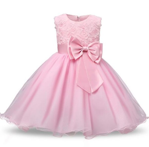 

flower sequins princess girls dresses toddler summer halloween party girl tutu dress kids clothes wedding by2-014, Red;yellow