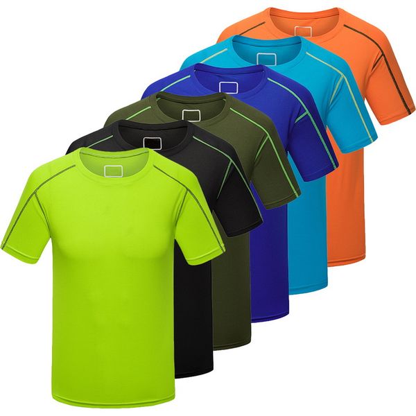 

men running t-shirt tights fitness gym tees shirt fitness workout gym quick dry homme soccer sport t shirts, Black;blue