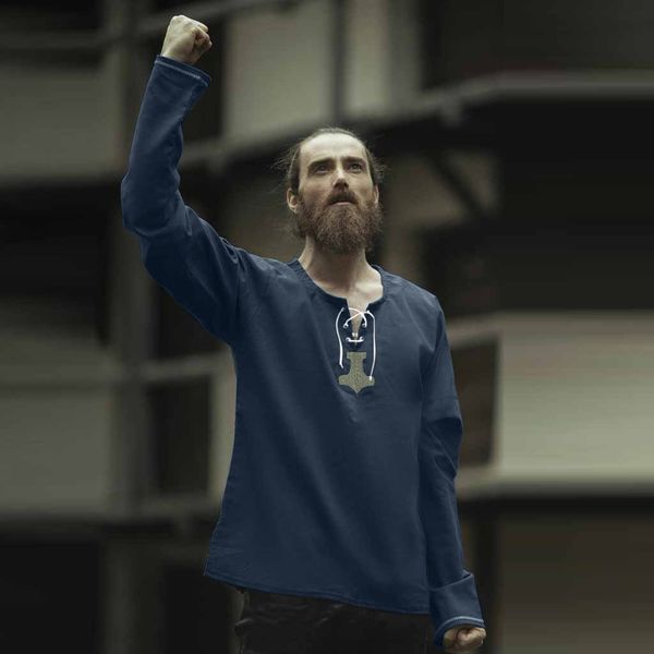 

мужчины винтажная рубашка уникальный воротник мужской сыпучие повседневный daily сплошной цвет с длинными рукавами имитация хлопка льняная р, White;black