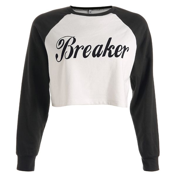 

women sweatshirts ladies causal long sleeve pullover crop bts clothes ropa mujer invierno korean women harajuku 5zc0313f, Black